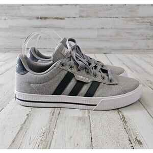 Adidas Daily 4.0 Mens Size 8.5 Grey Skate Shoes Casual Streetwear